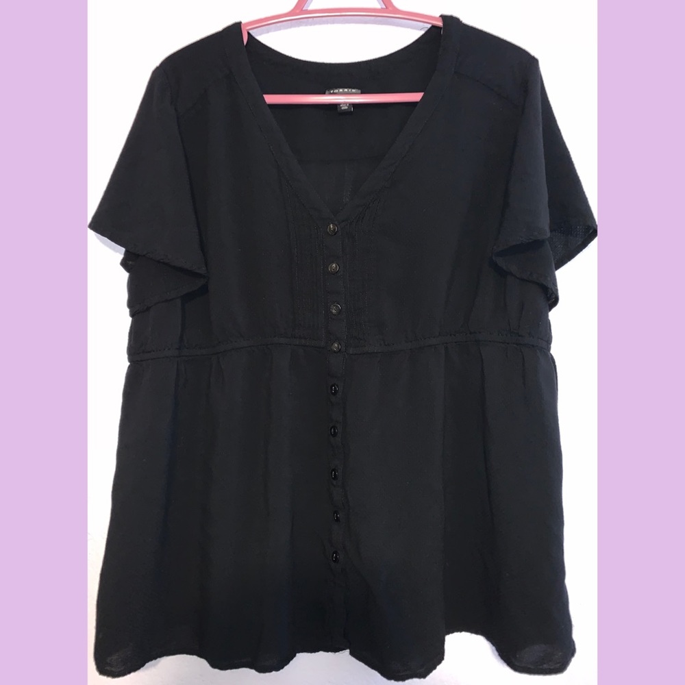 torrid baby doll top